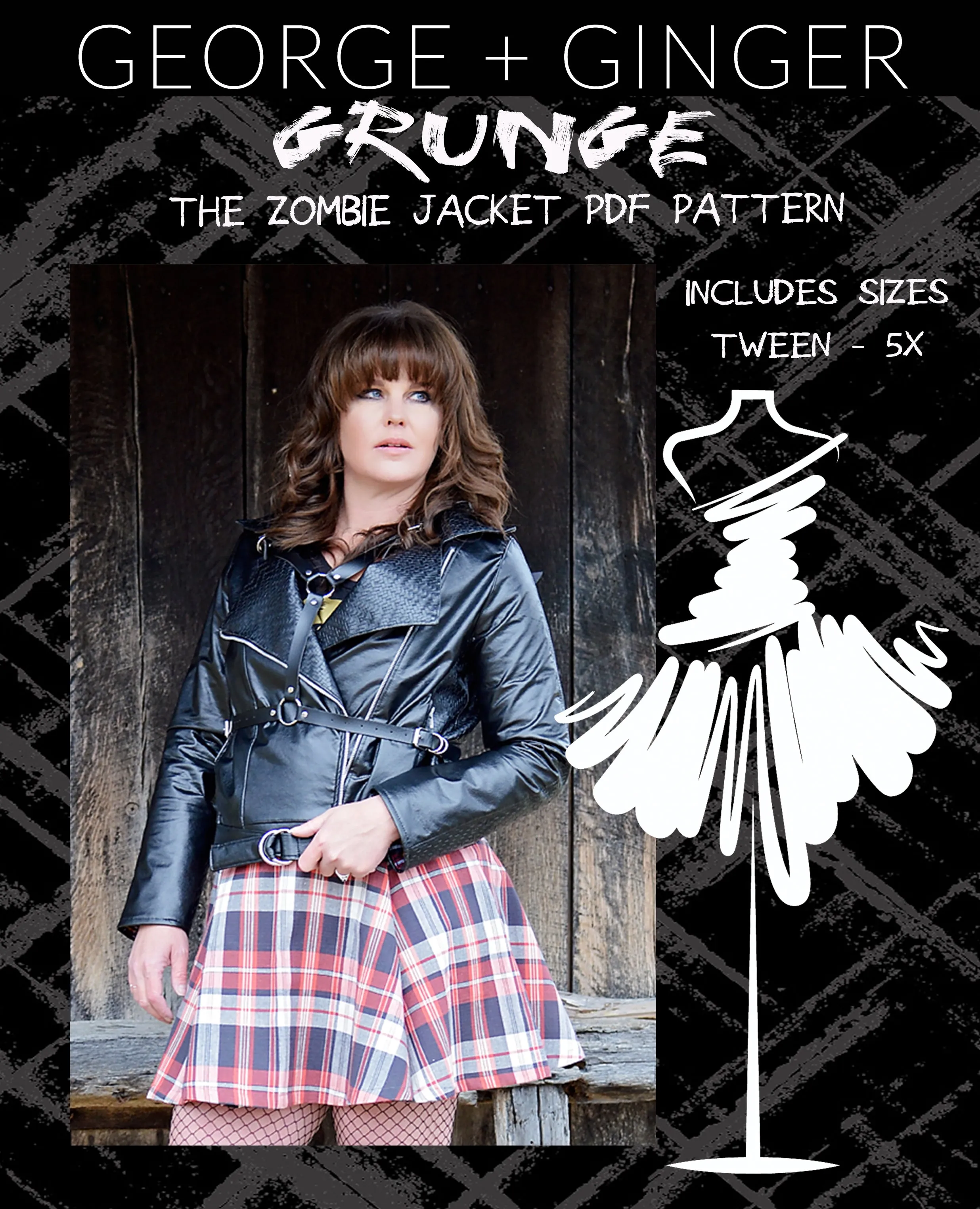 Grunge Starter Pack Collection PDF Sewing Pattern