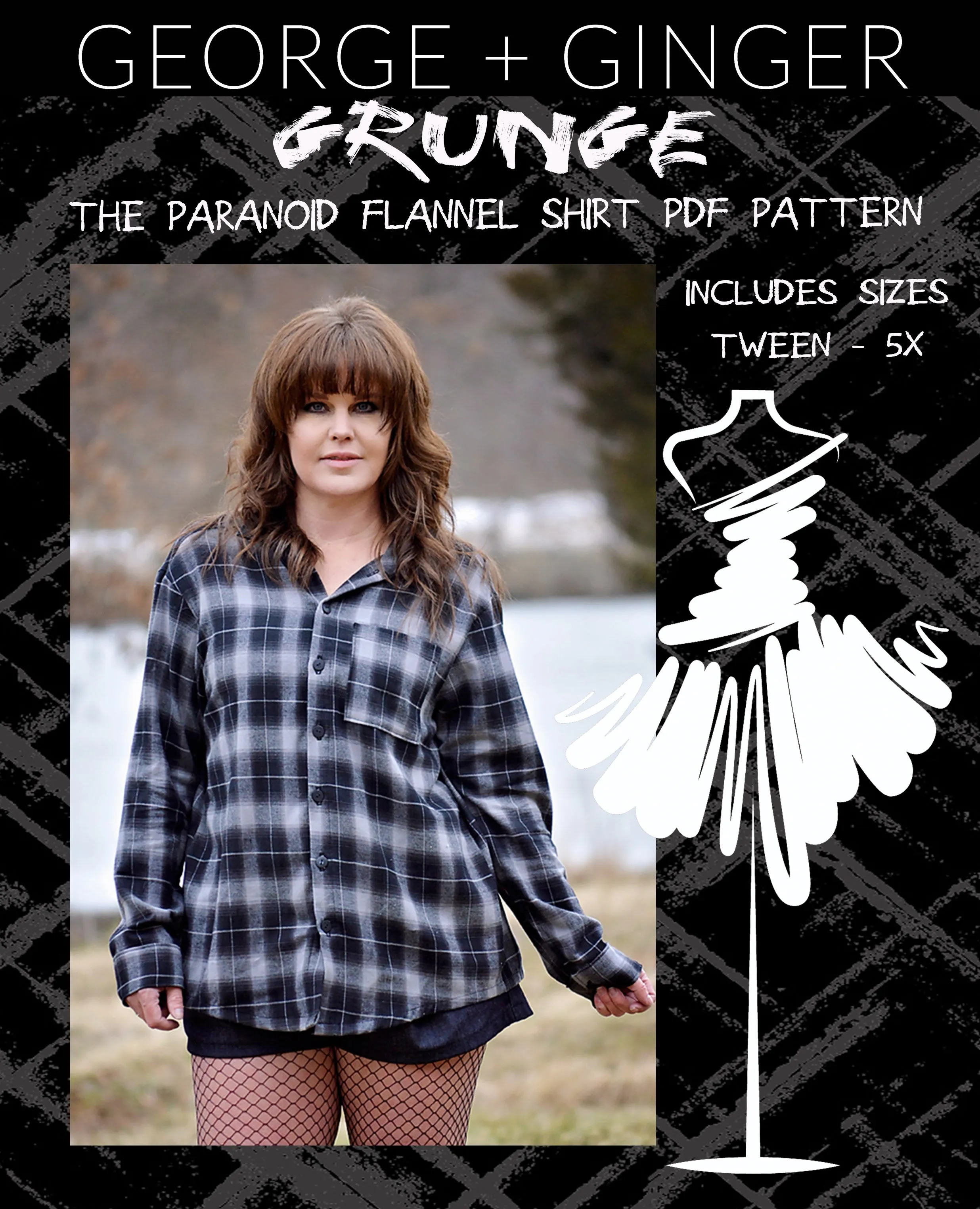 Grunge Starter Pack Collection PDF Sewing Pattern