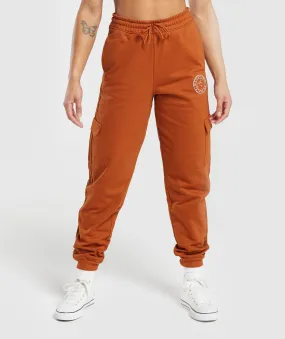 Gymshark Legacy Joggers - Nutmeg Orange