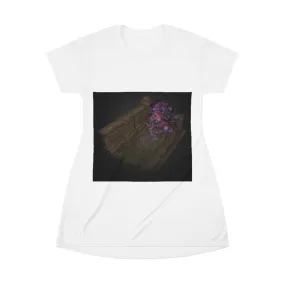 Hand-Painted Dungeon All Over Print T-Shirt Dress