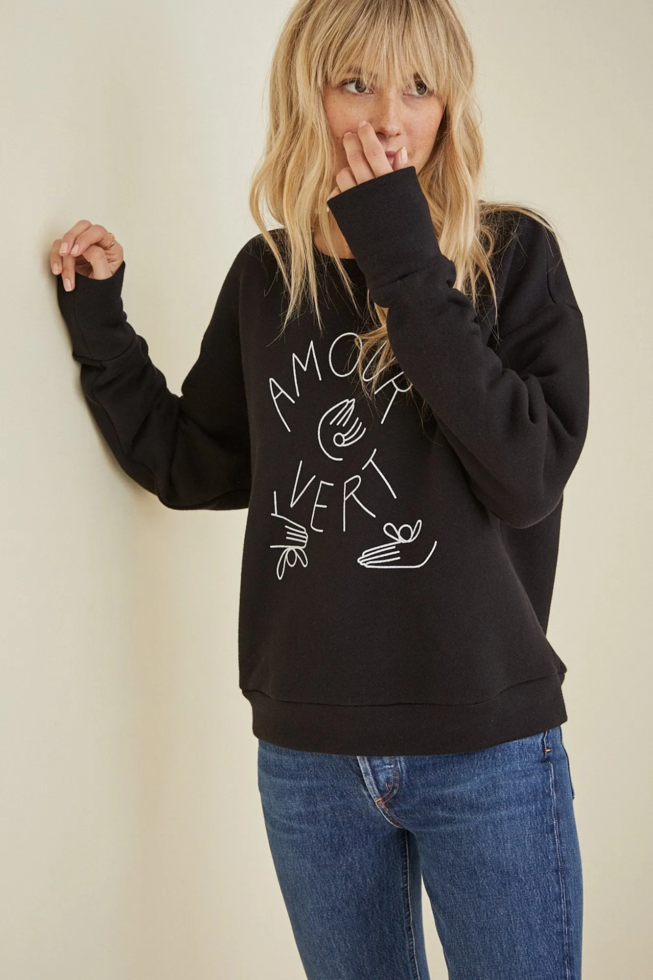 Hands Relaxed Logo Sweatshirt