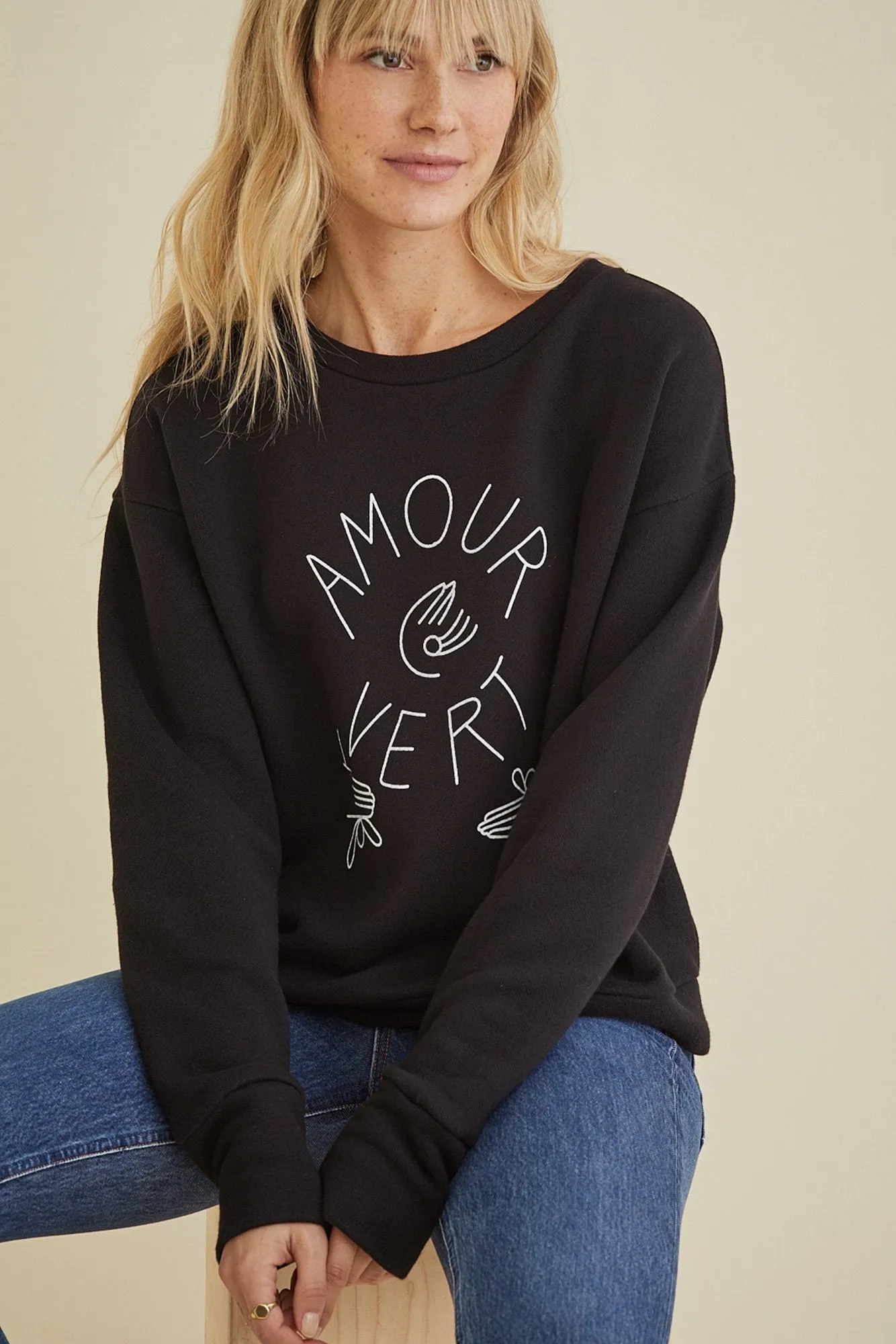 Hands Relaxed Logo Sweatshirt