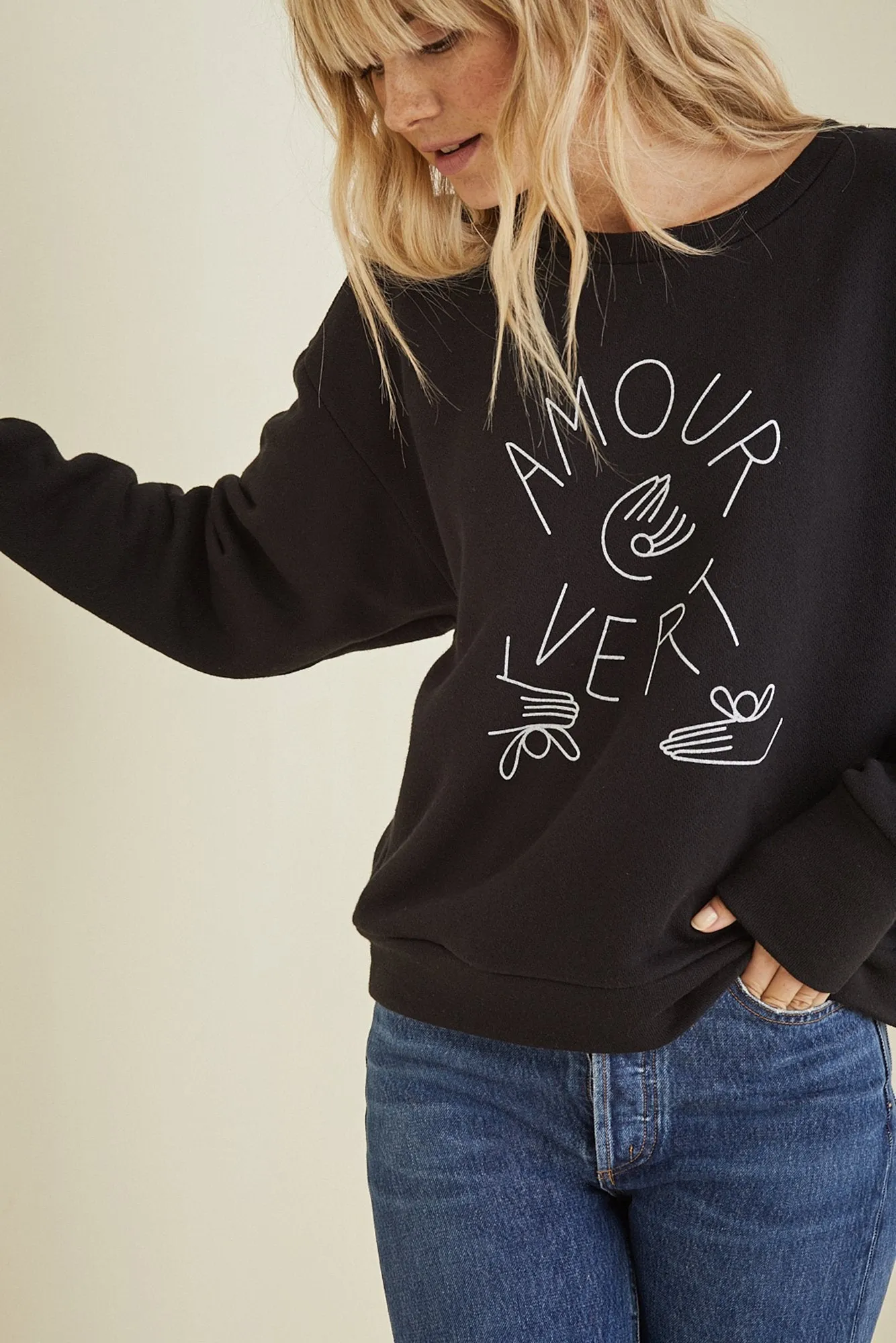 Hands Relaxed Logo Sweatshirt