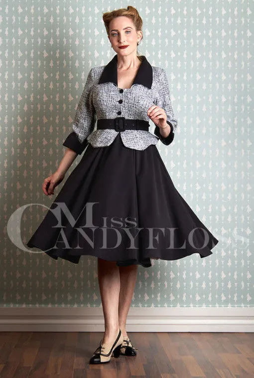 Hester-Lou Lurex blazer-dress by Miss Candyfloss