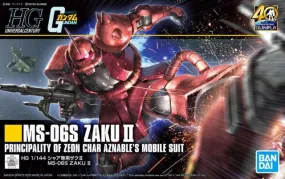 HGUC#234 MS-06S Zaku II Char Custom Revive