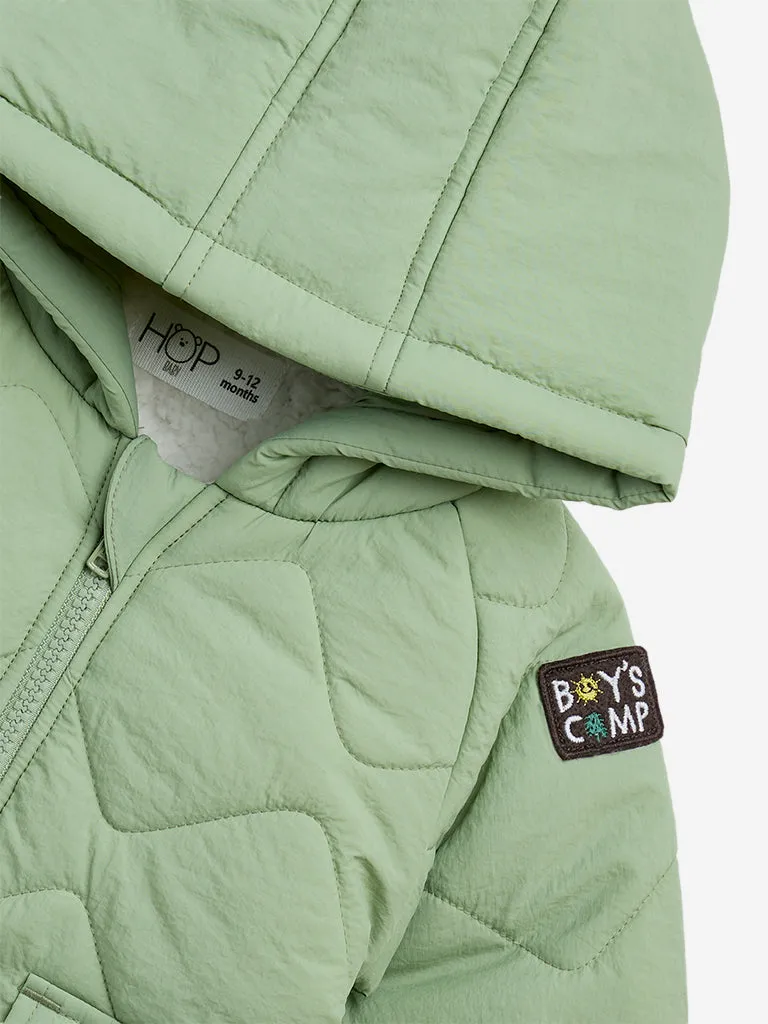 HOP Baby Sage Hooded Puffer Jacket