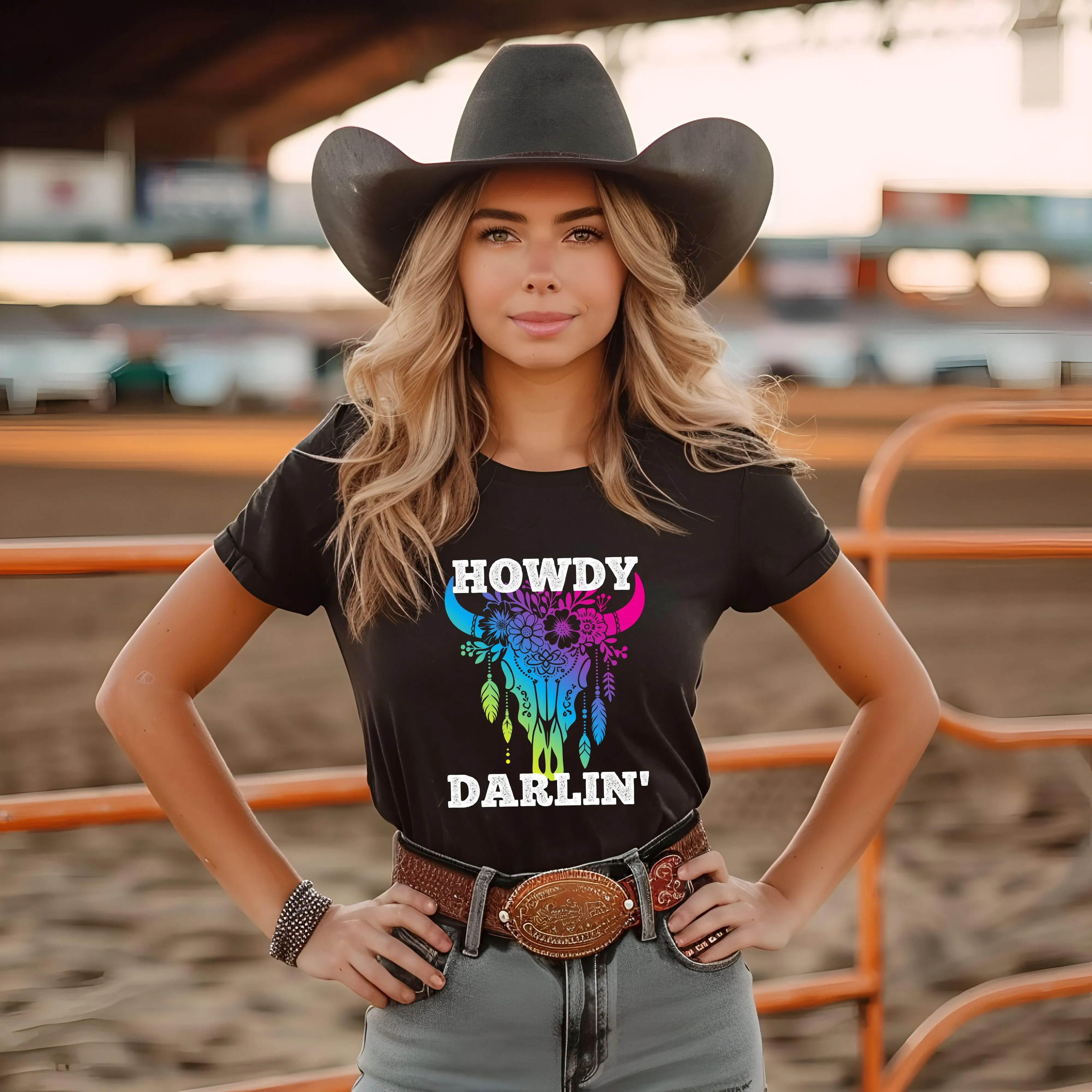 Howdy Darlin' Cowboy Tee