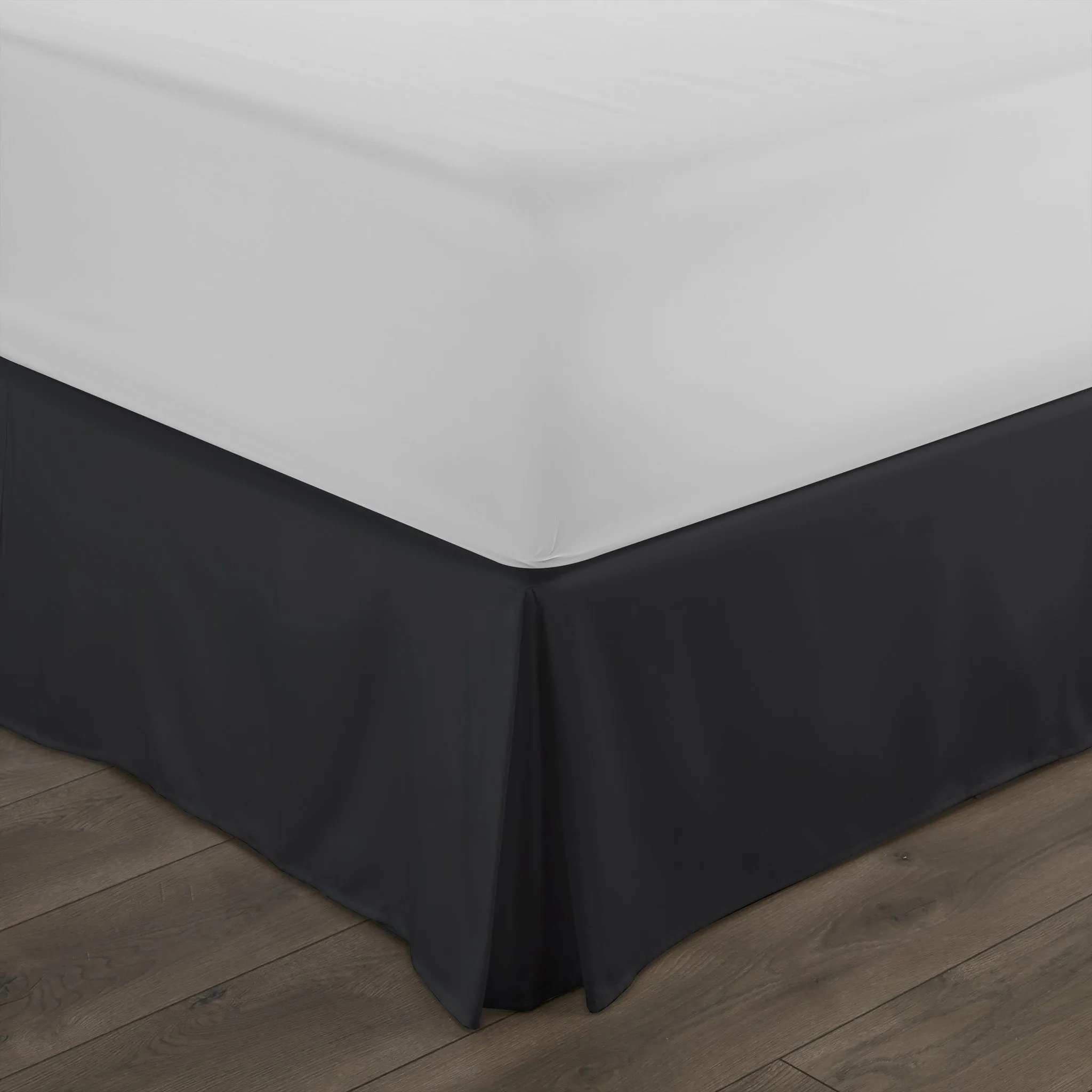 Hypoallergenic Pleated Premium Solid Bed Skirt