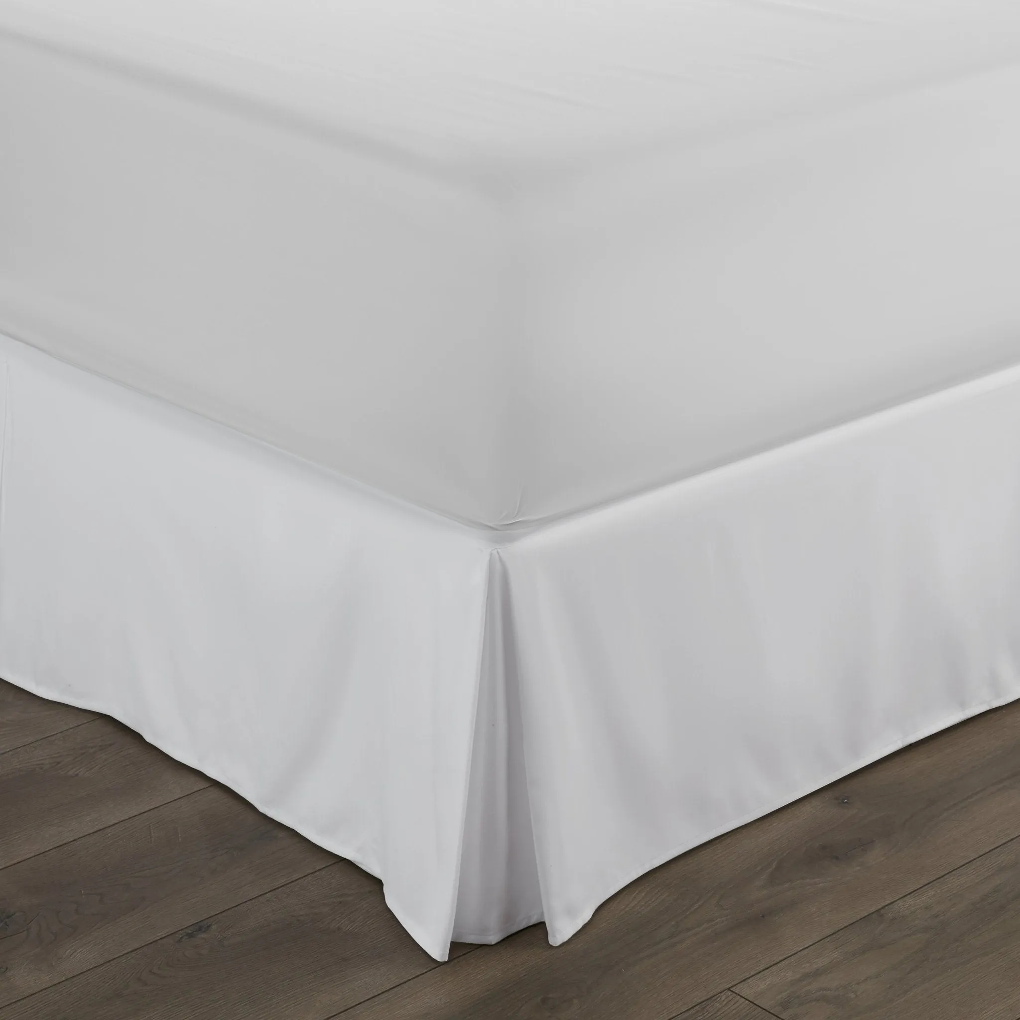 Hypoallergenic Pleated Premium Solid Bed Skirt