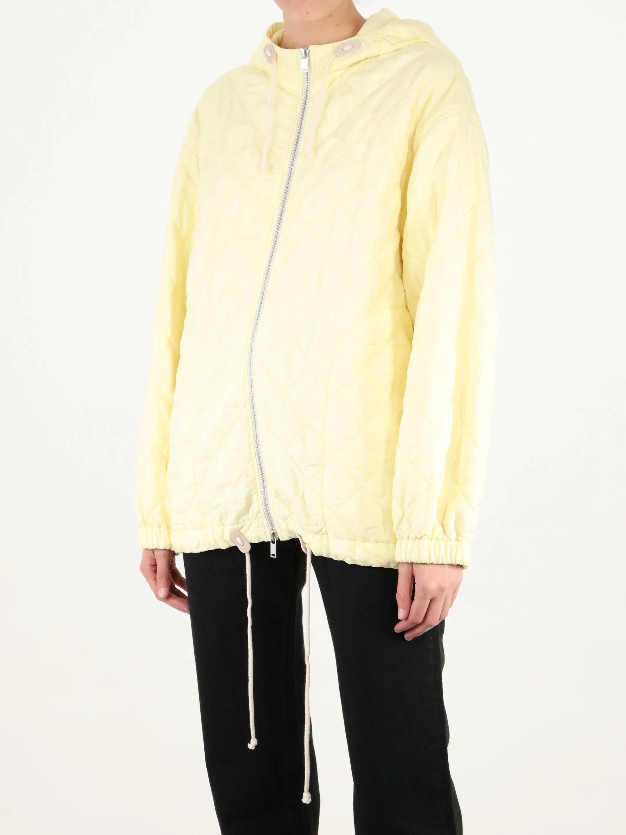 Jil Sander Yellow Quilted Jacket