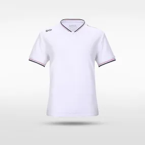 Kids Stand Collar Polo Shirt