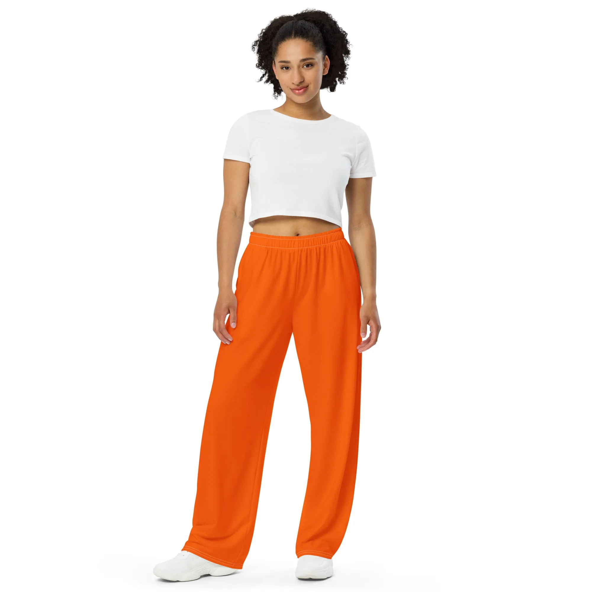 Life League Gear - High Viz Orange - Unisex - Wide-Leg Pants