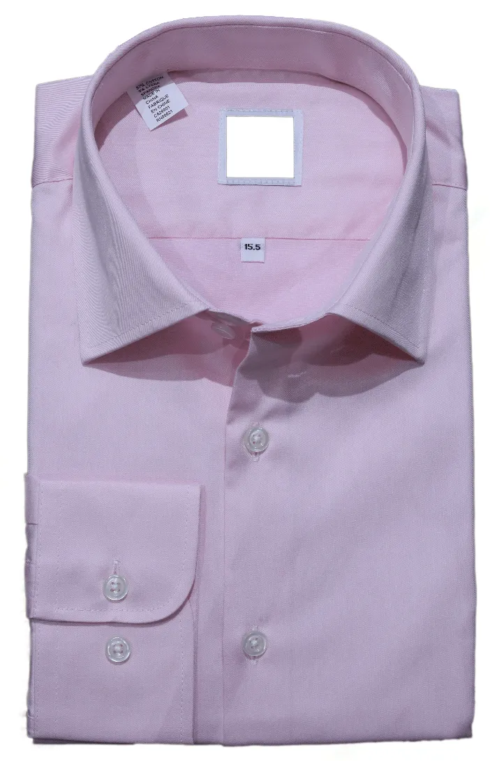 LIGHT PINK EGYPTIAN COTTON NON IRON DRESS SHIRT