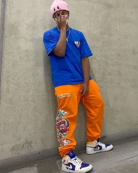 Loiter Dragon Sweatpants Orange