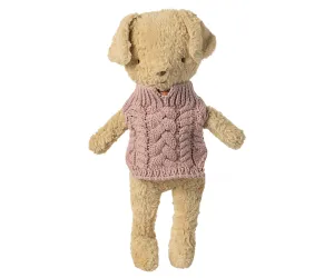 Maileg Puppy Dog Jumper Rose FW24 NEW ARRIVAL