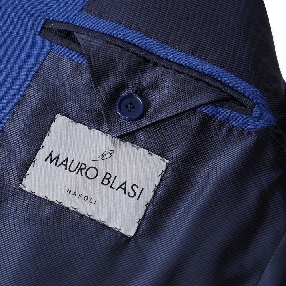 Mauro Blasi Blue Wool Sport Coat