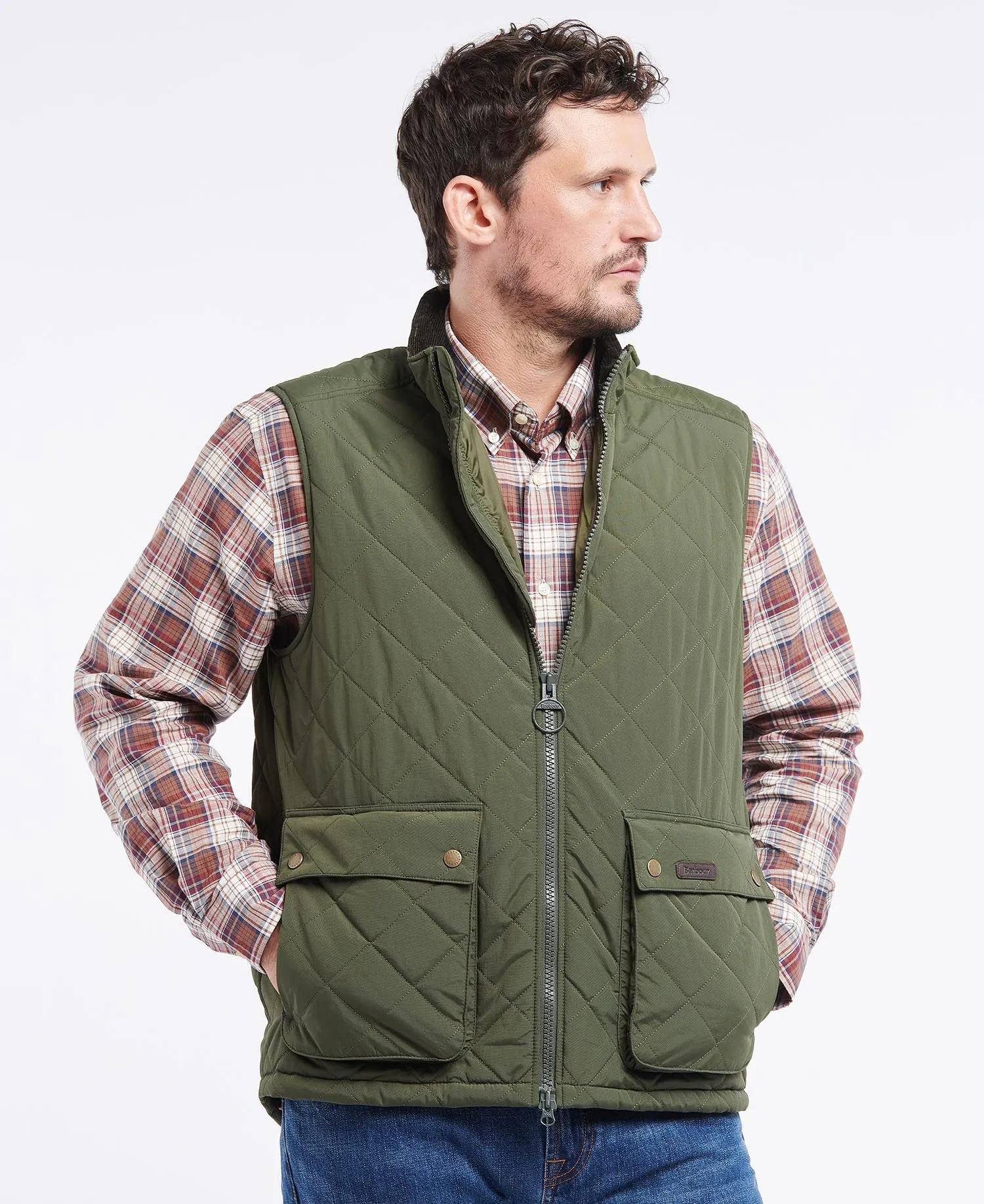 Men's Fernwood Gilet - Sage Green