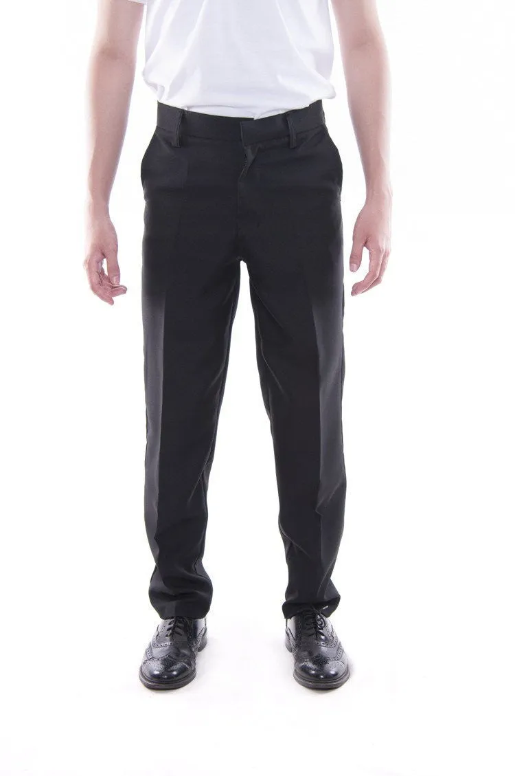 MP01 - Men's Basic Formal Slacks Black