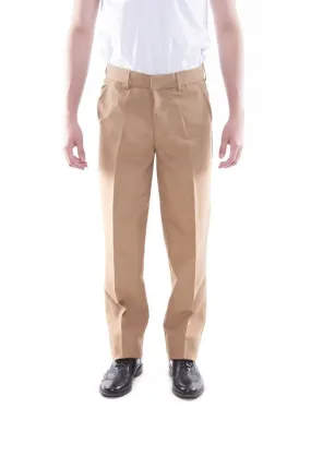 MP04 - PRE-ORDER - Men's Regular Fit Wool Slacks Tan