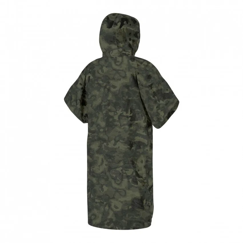 Mystic Velour Poncho-Camouflage