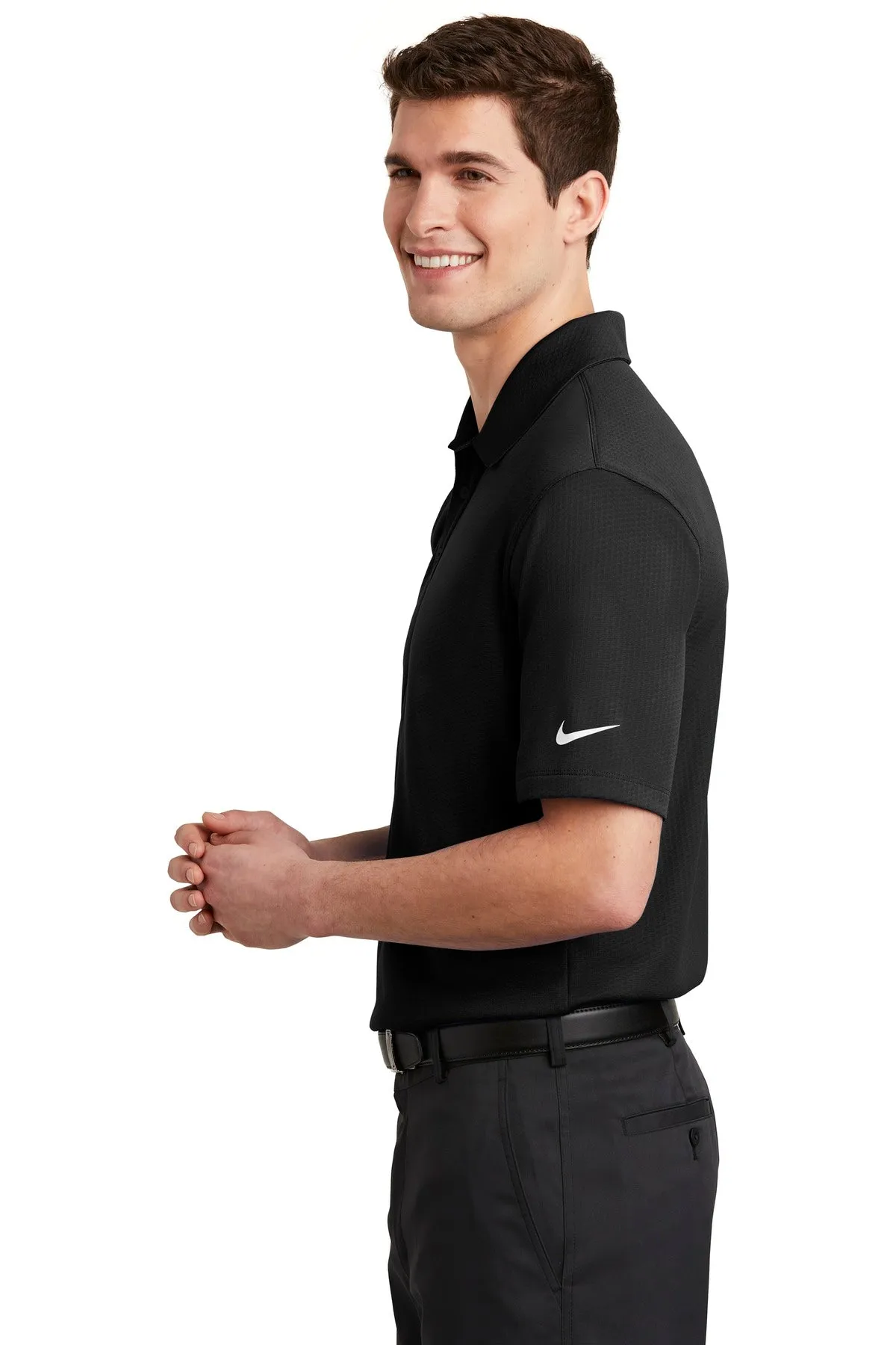 Nike Dri-FIT Hex Textured Polo. NKAH6266