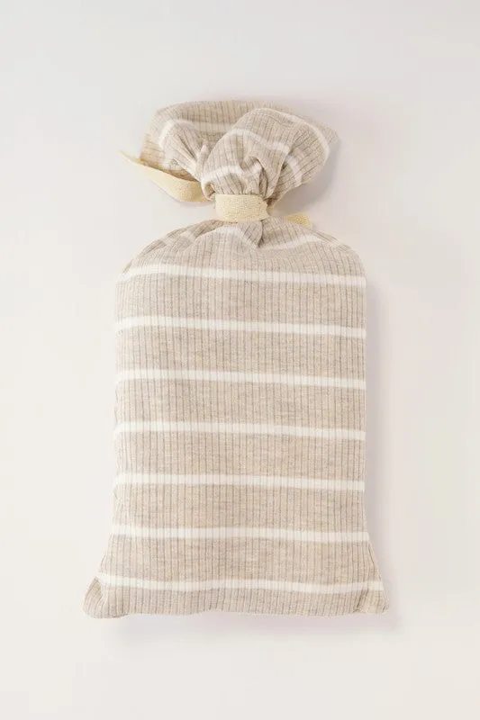 Nursing Cover in Striped Oatmeal