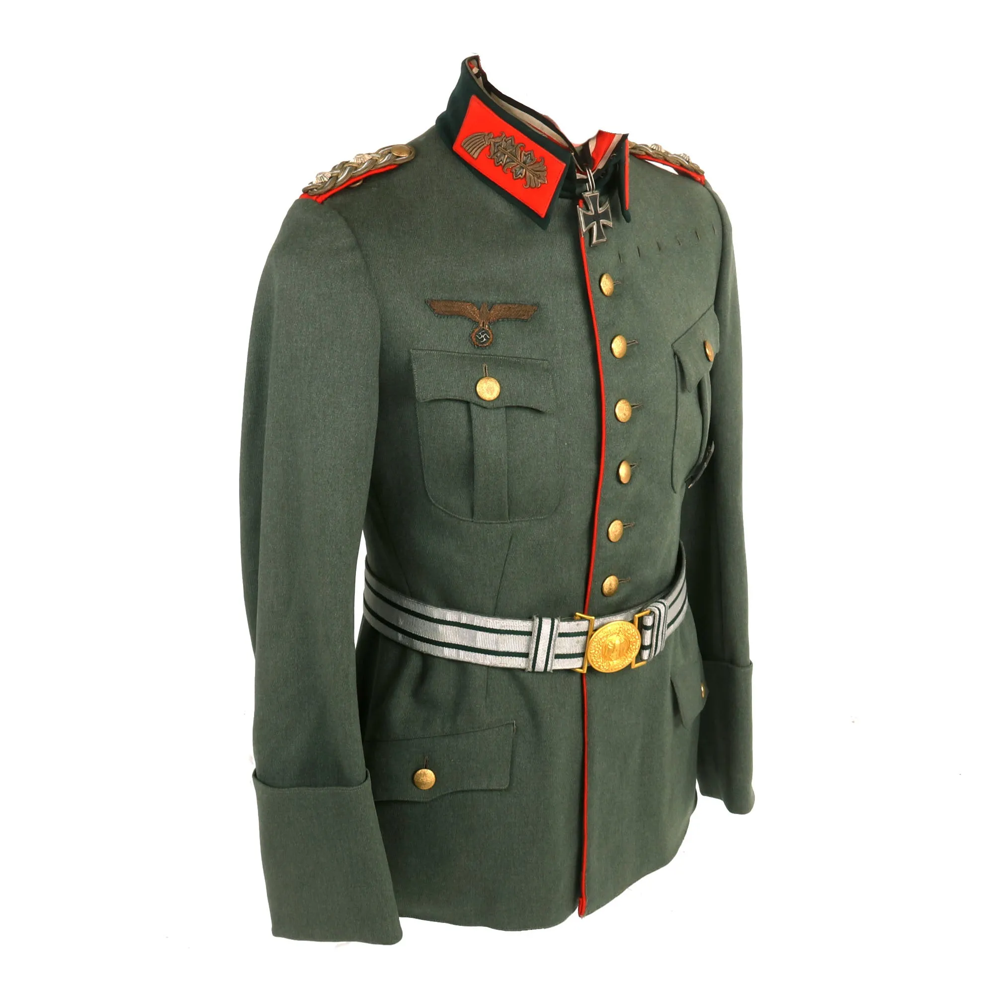 Original German WWII Panzer Group Kleist & 1st Panzer Army Commander Generalfeldmarschall Ewald von Kleist Uniform Set - Formerly Part of the A.A.F. Tank Museum