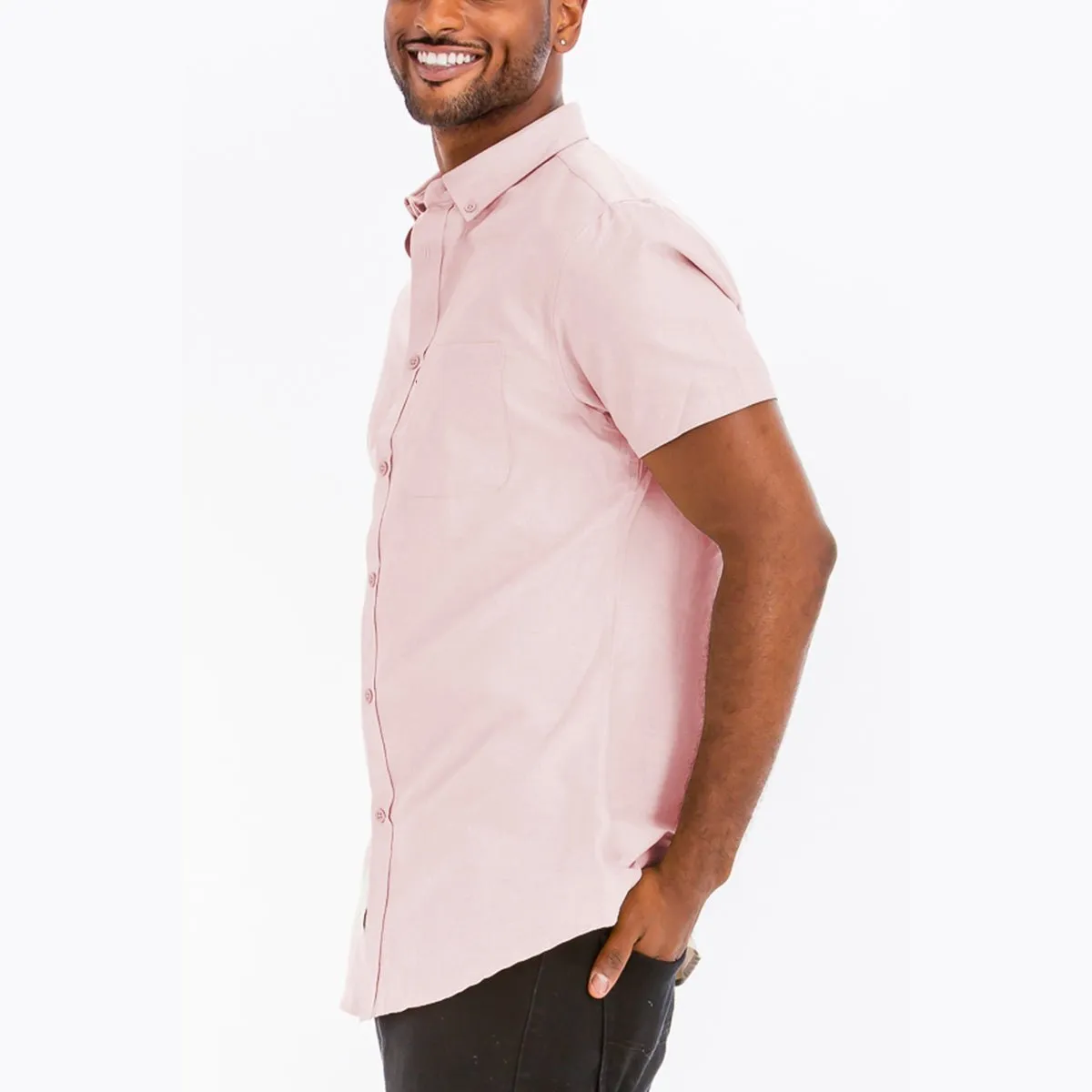 Pink Signature Button Down Shirt