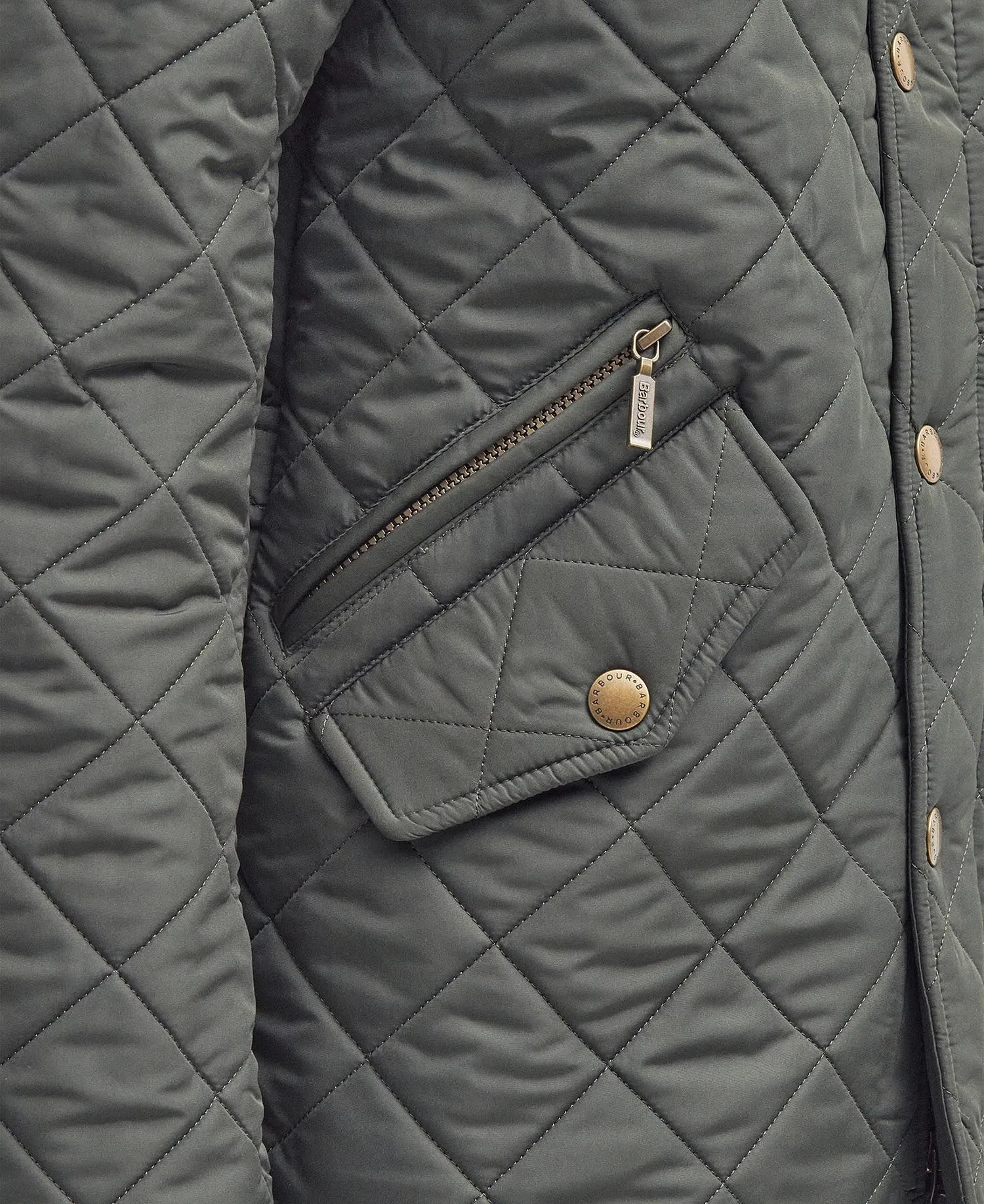 Powell Quilted Jacket - Sage