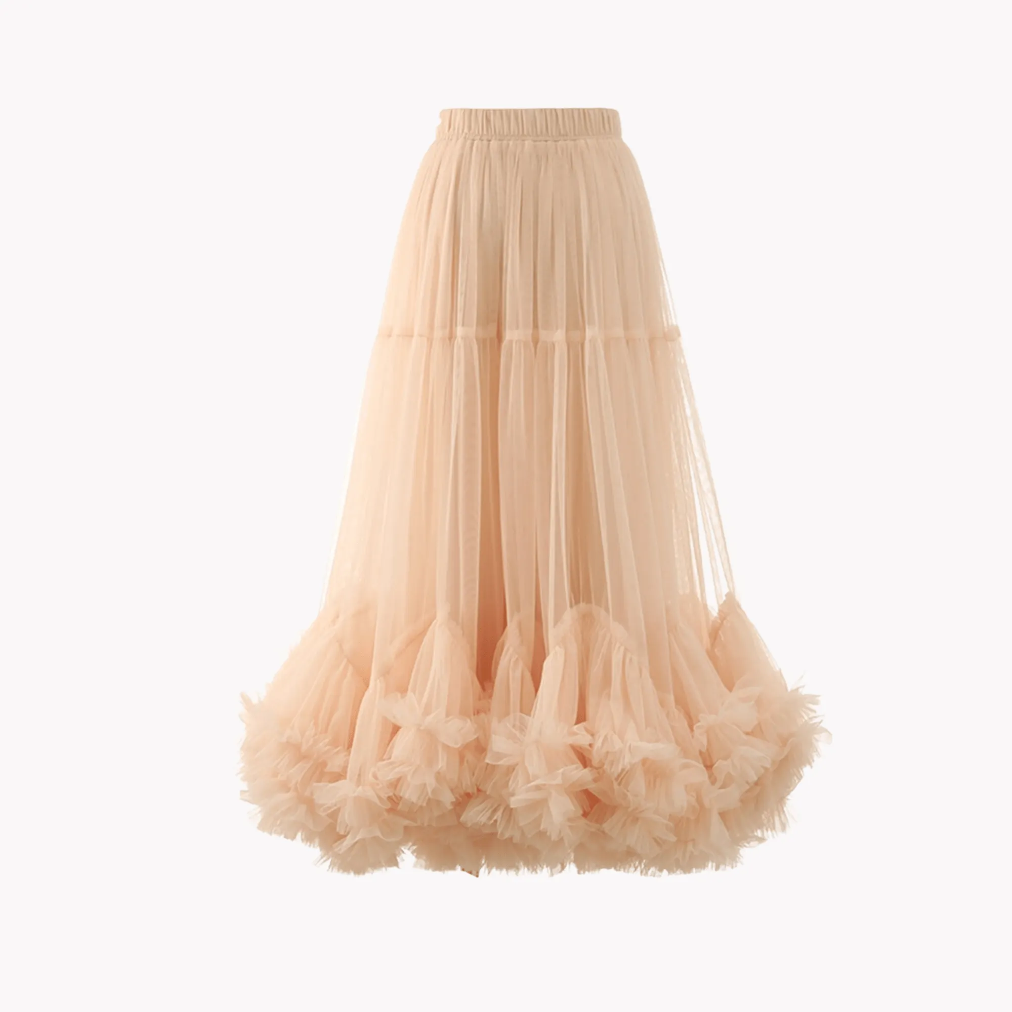 Pre Order:  Mesh Ruffle Skirt - @irregular_wear