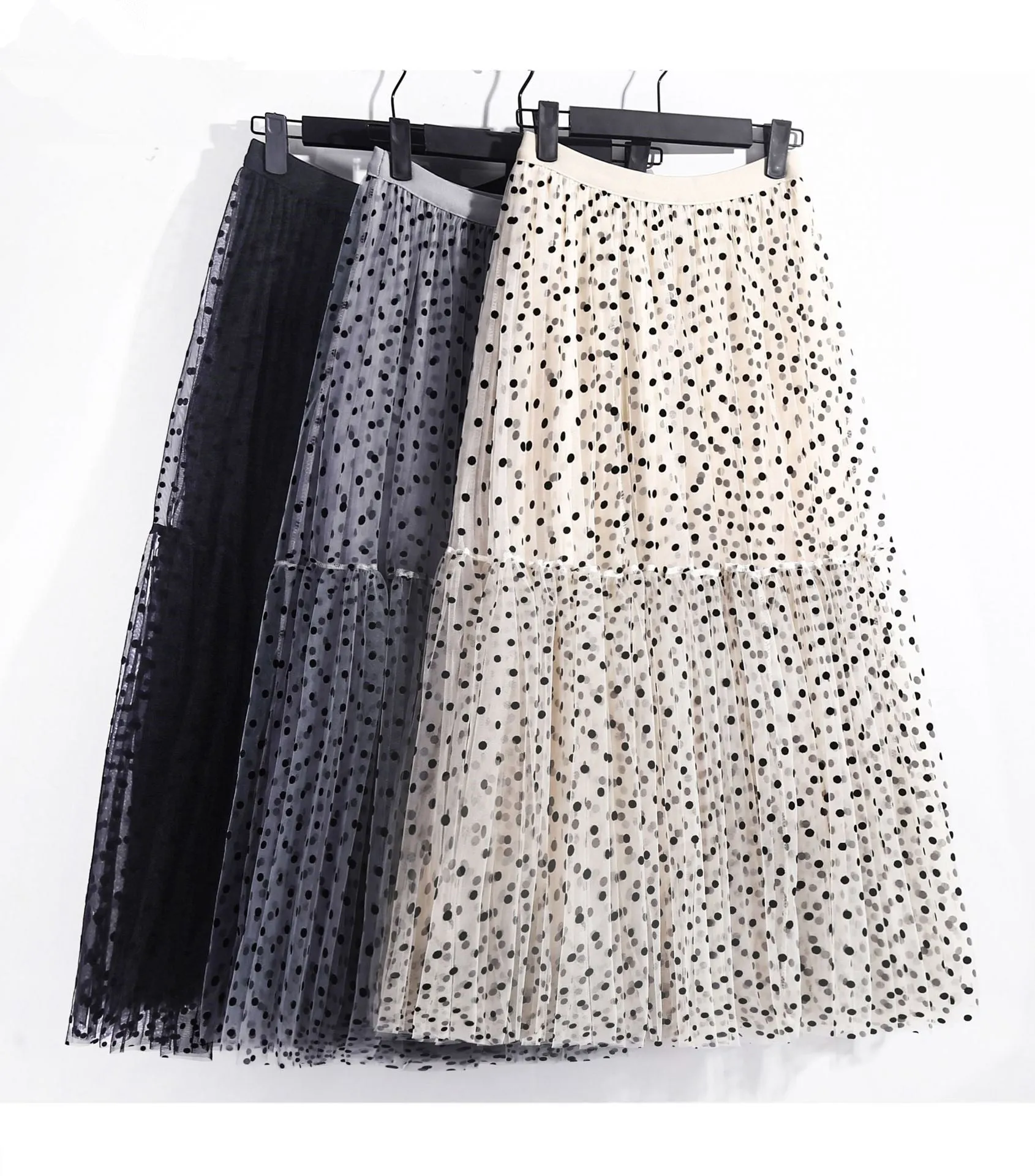 Pre Order:  Polka Dot Tulle Skirt