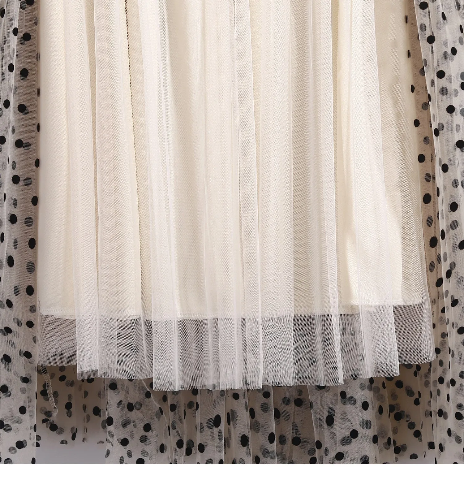 Pre Order:  Polka Dot Tulle Skirt