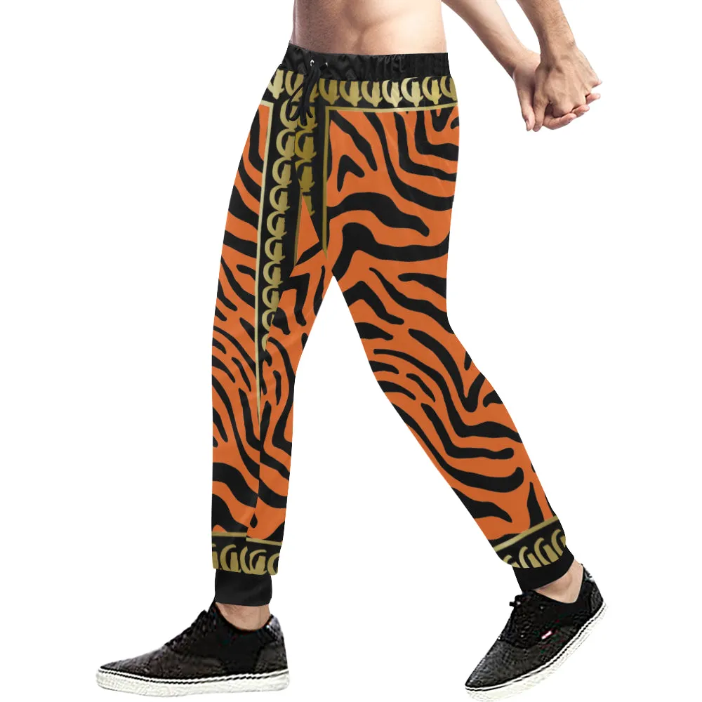 PRIVILEGE Z ORANGE Men's All Over Print Sweatpants