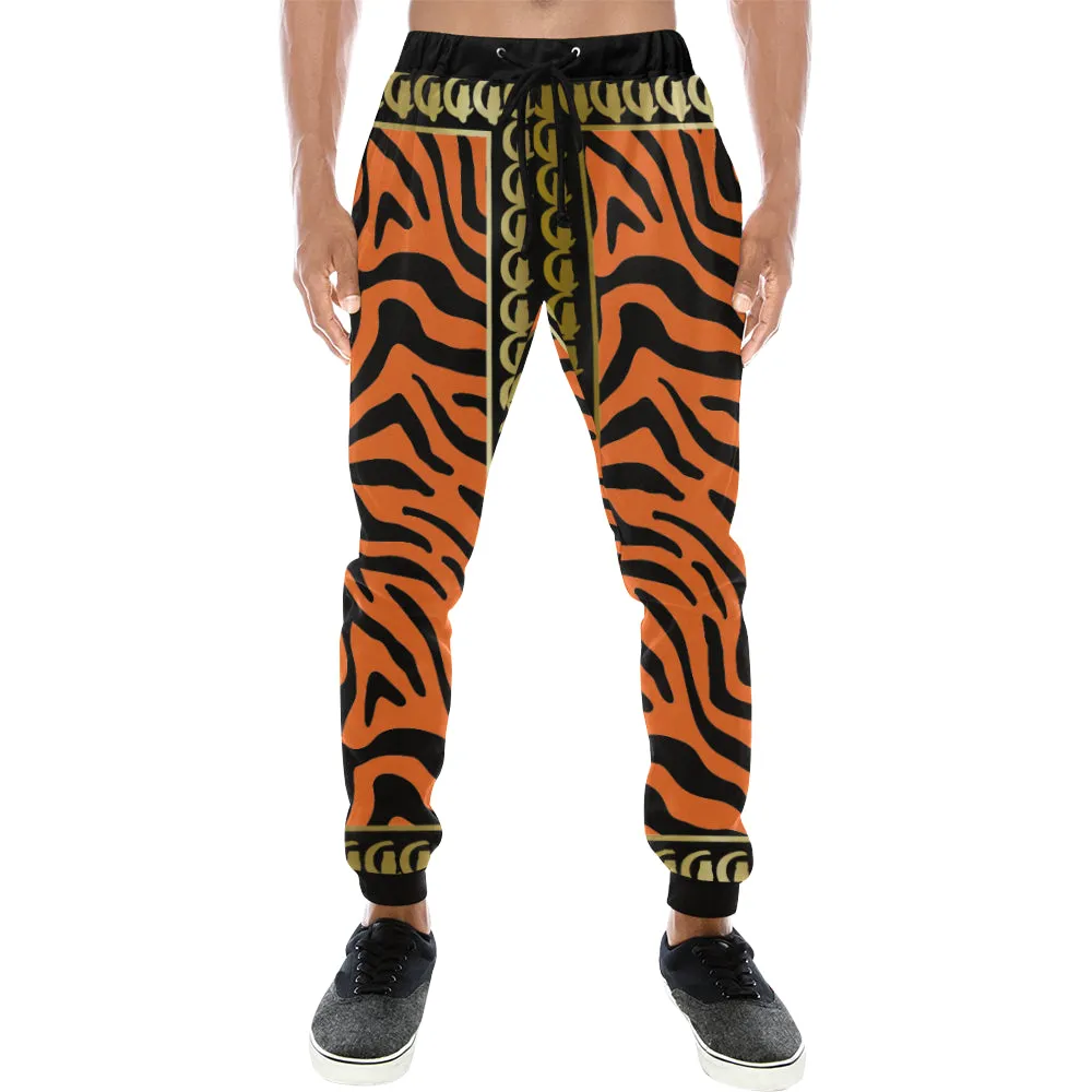 PRIVILEGE Z ORANGE Men's All Over Print Sweatpants