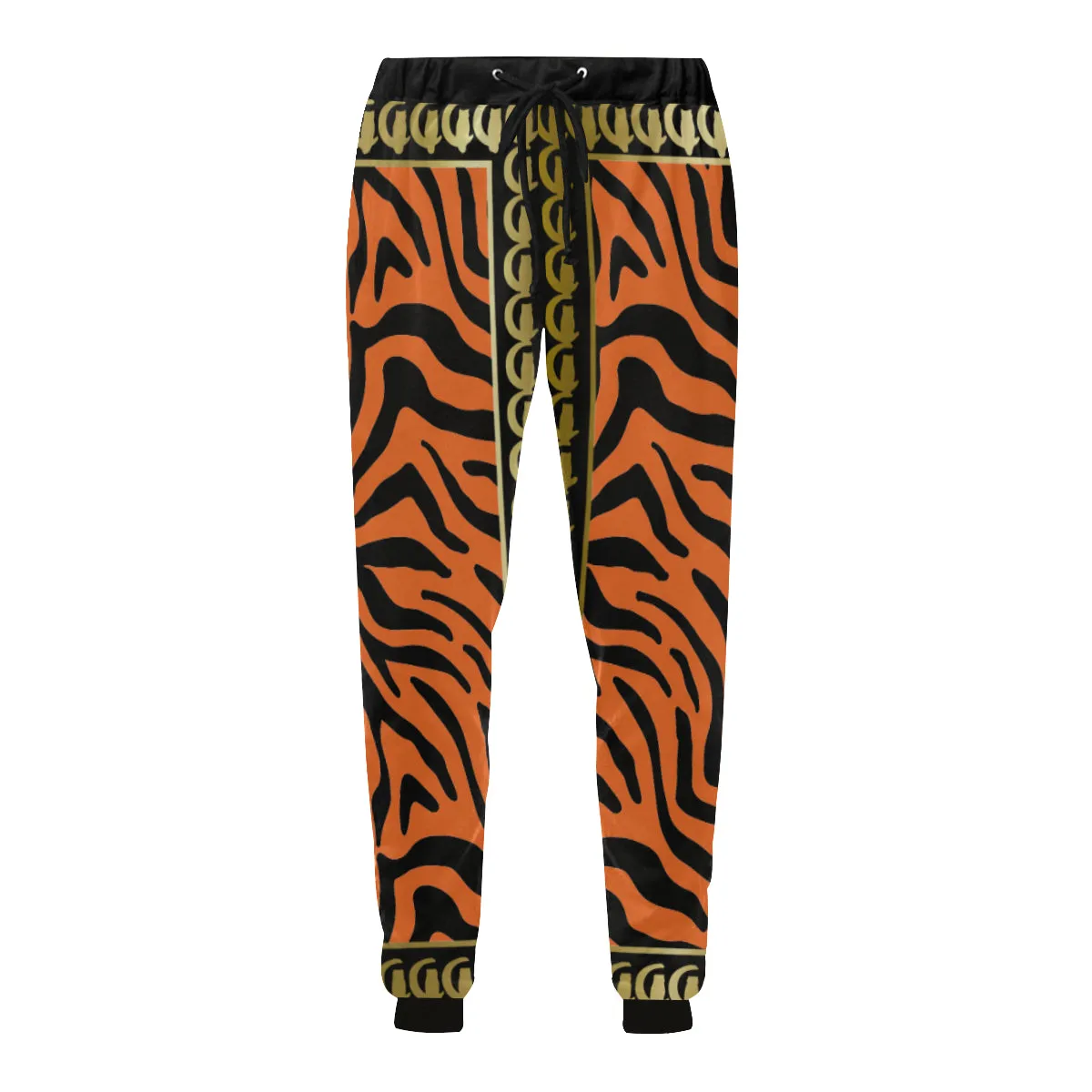 PRIVILEGE Z ORANGE Men's All Over Print Sweatpants