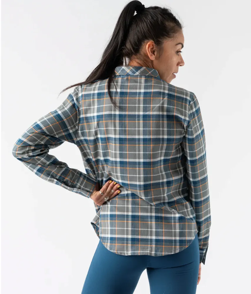 rabbit | High Country LS Flannel | Women's | Sedona Sage