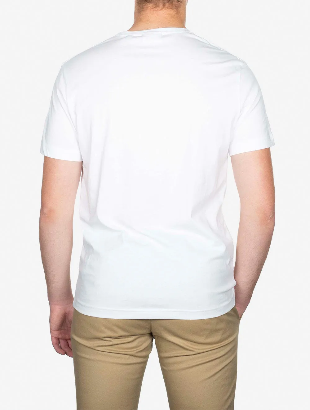 Regular Shield Short Sleeve T-Shirt White