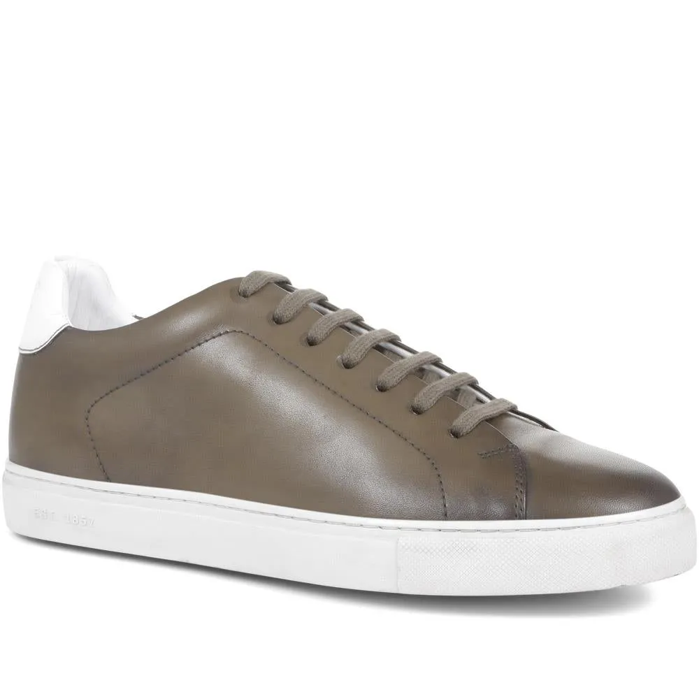 Singapore Leather Lace-Up Trainers - SINGAPORE / 322 065