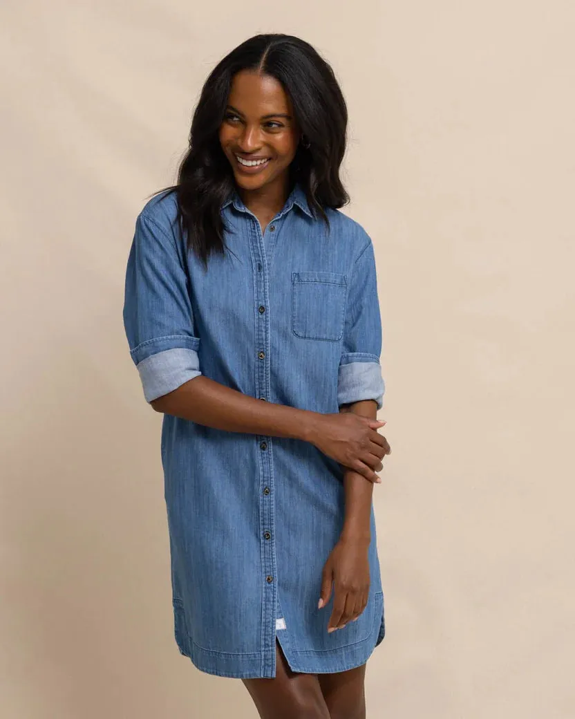 Southern Tide Cam Denim Dress