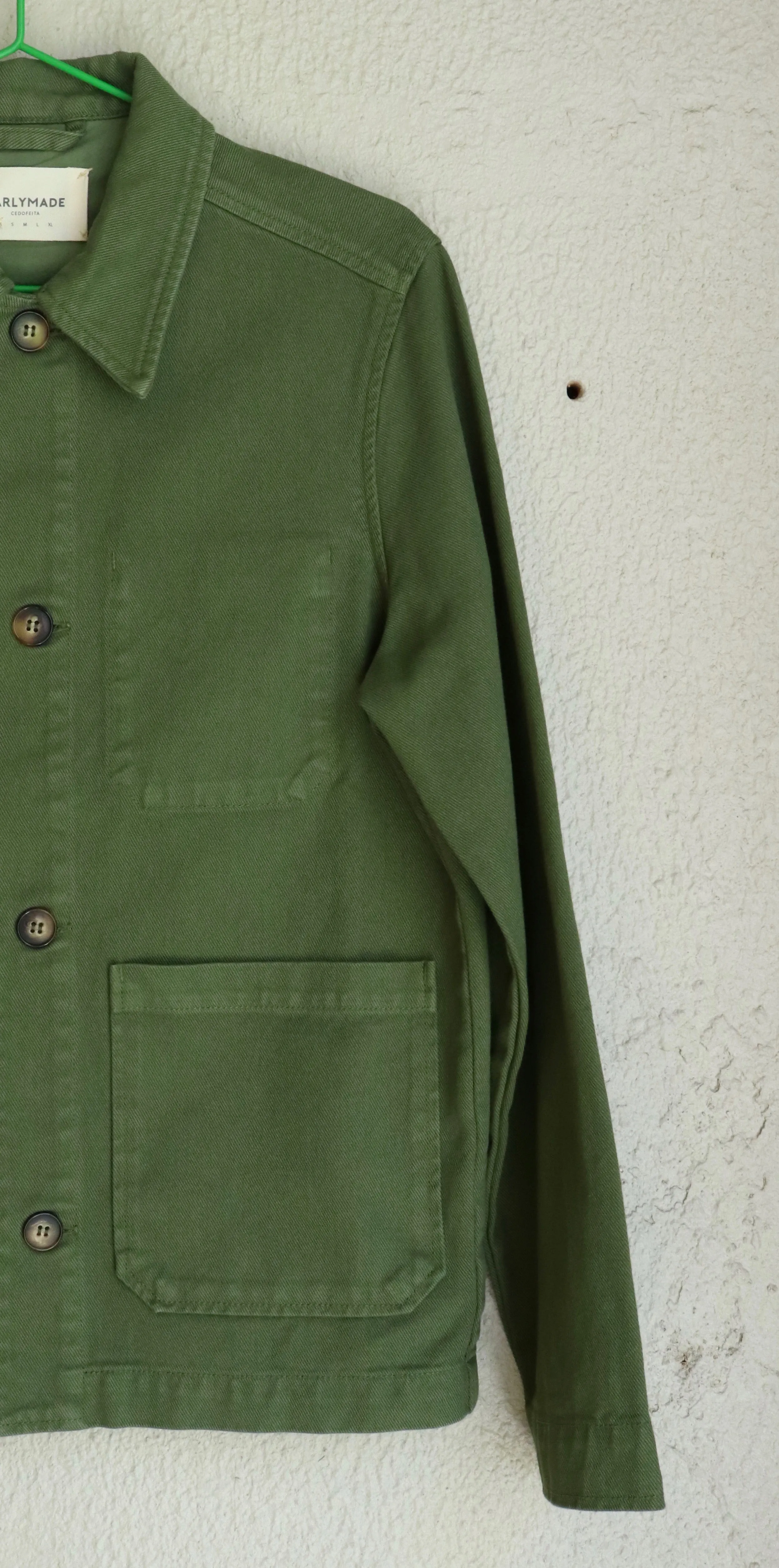 SS24 EARLYMADE Oficina Jacket — SAGE LEAF