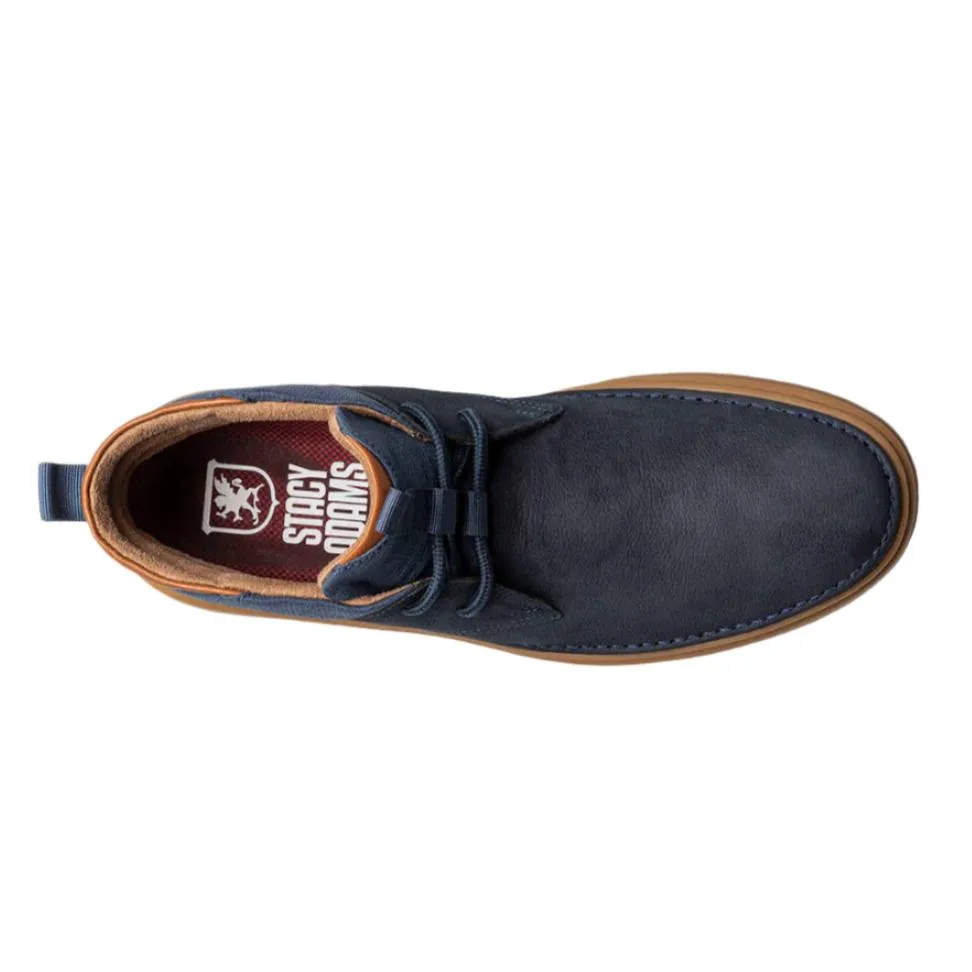 Stacy Adams Men's Delson Chukka Boot - Navy