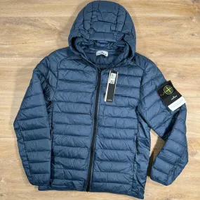 Stone Island Nylon Down-TC Jacket in Avio Blue