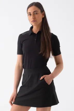 Sulu Womens Polo Black