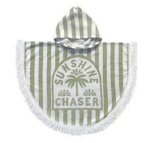 Sunshine Kids Shaped Poncho Sage