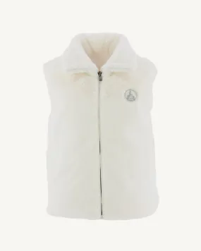 Swarovski Reversible Sleeveless Coat Grand Froid White Daria