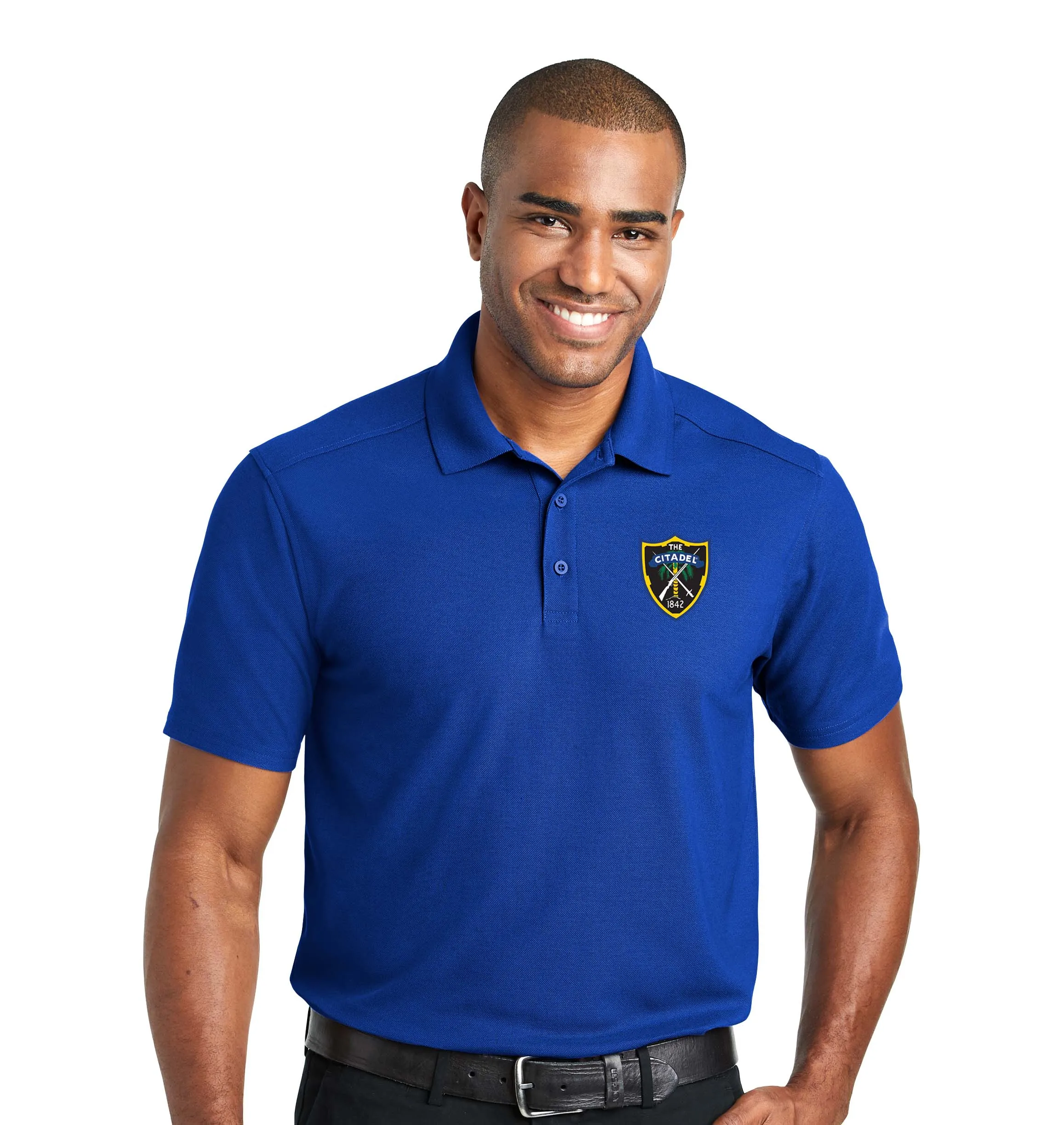 The Citadel Shield Pique Polo