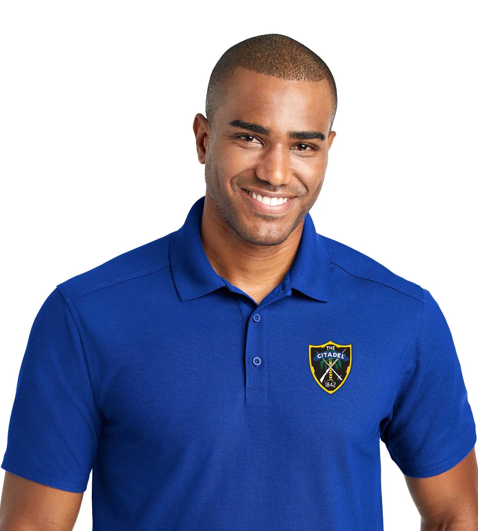 The Citadel Shield Pique Polo