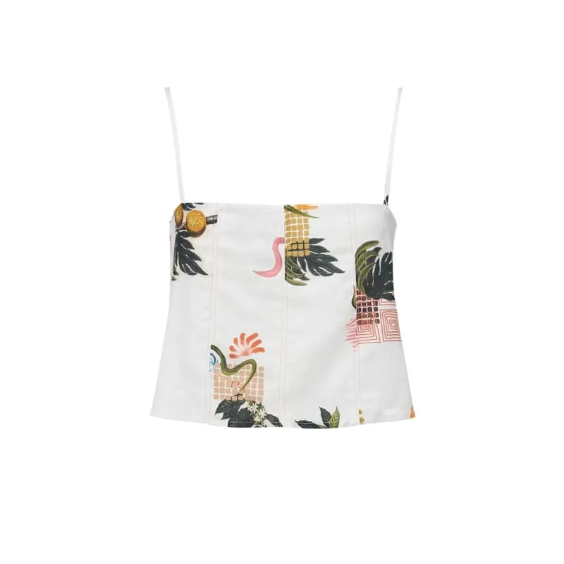 The Effie Top | Valencia Print