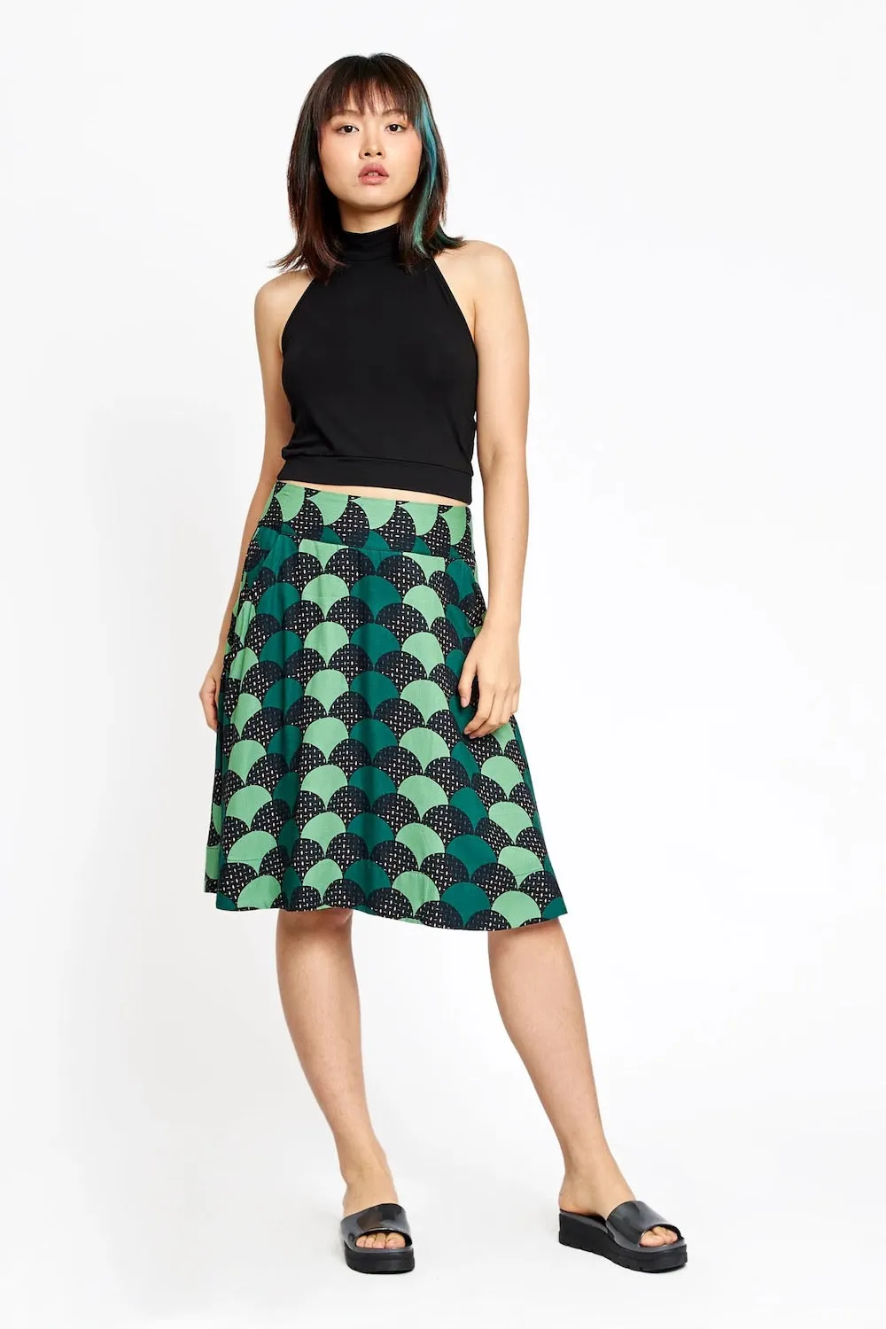 Totem Sereia Skirt - Uluwatu Green