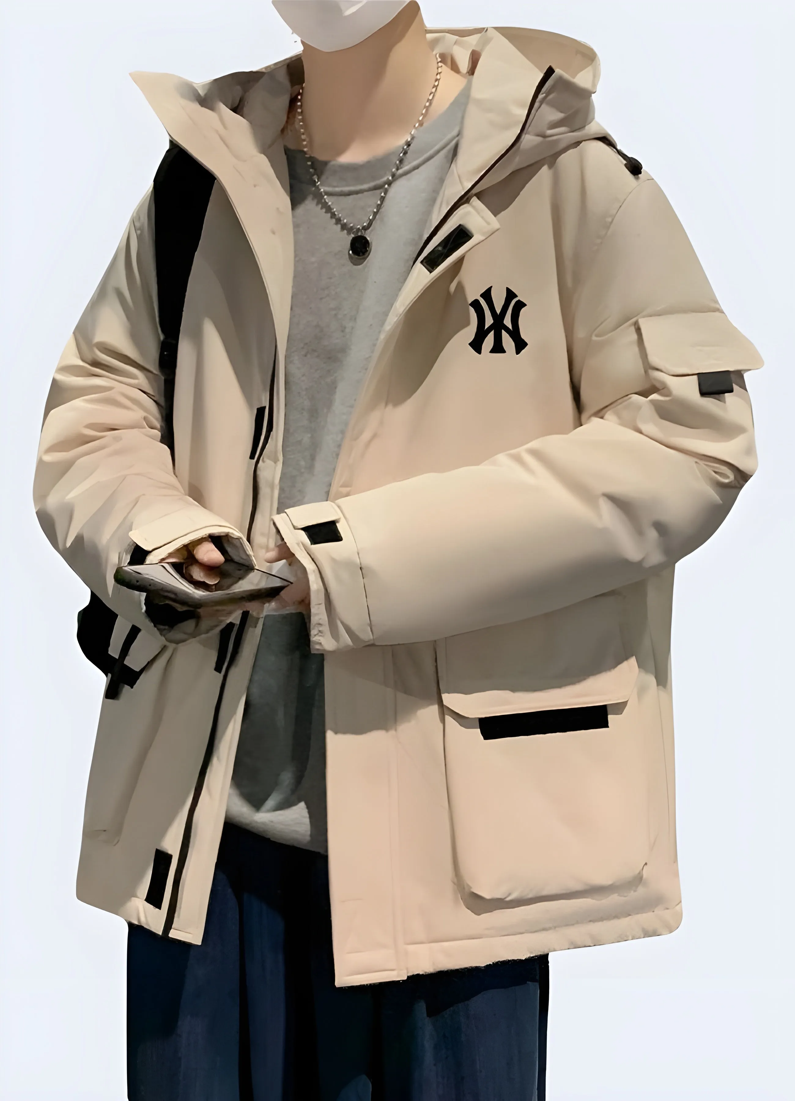 White Streetwear Jacket